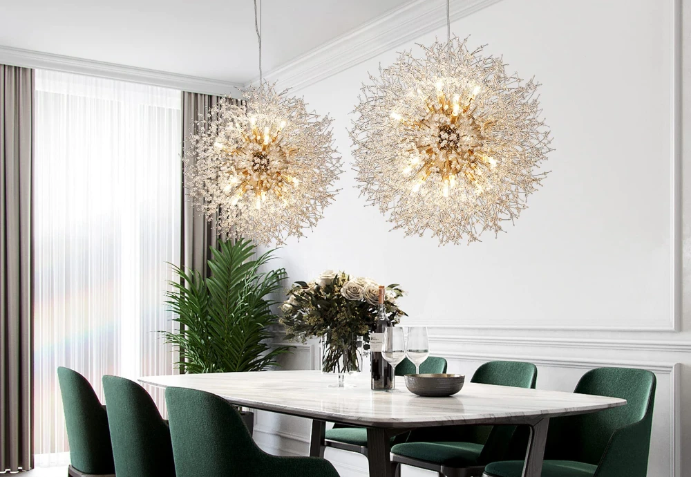 dining room crystal chandelier